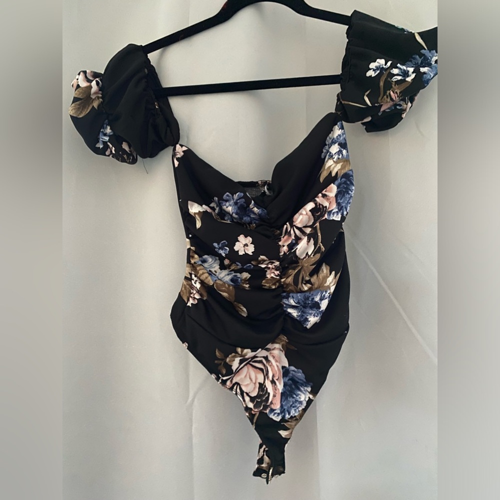 Floral bodysuit
